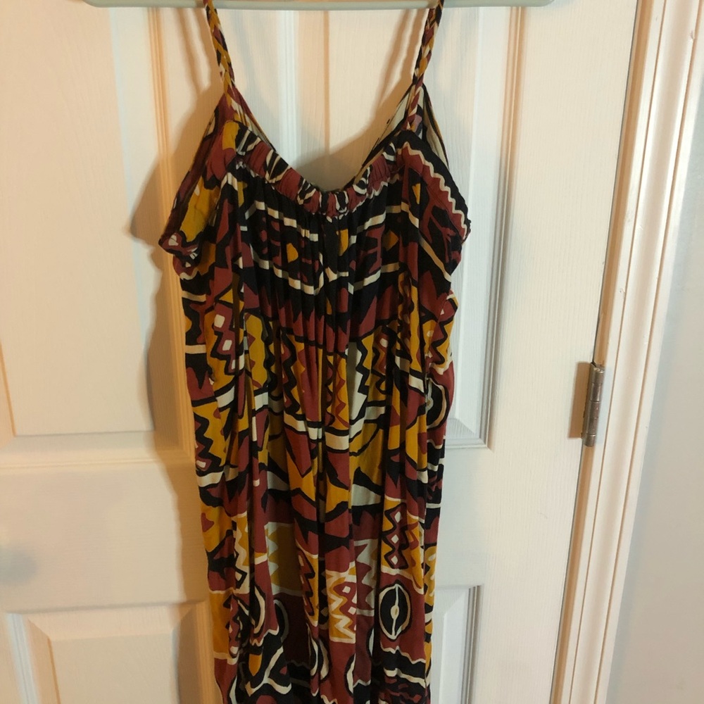 Forever 21, Plus Size, 1X, Moroccan theme print, mini dress
